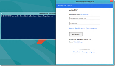 show registration dialog 2
