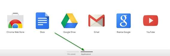 google-chome-applicazioni