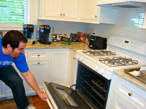 Spot checking on the baked goods