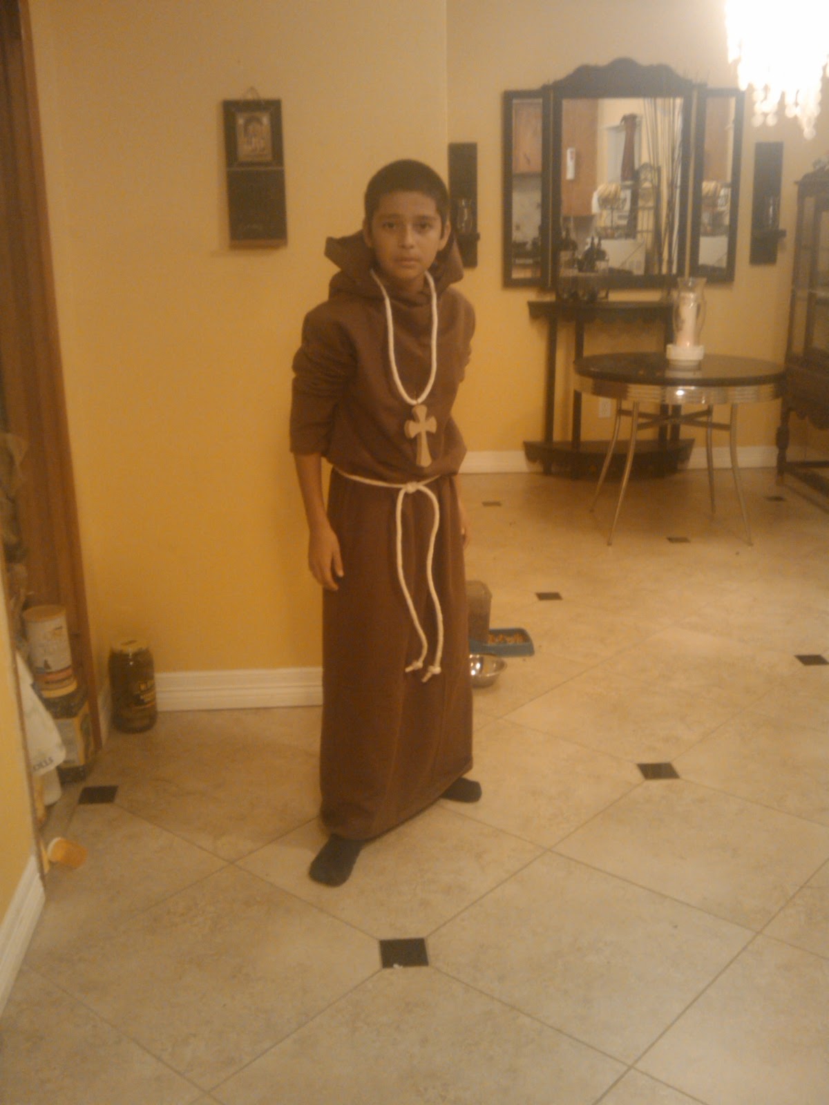 Izzy�s way monk costume