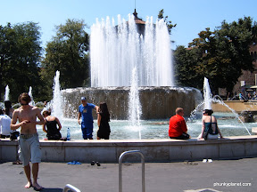 Outside Castello Sforzesco