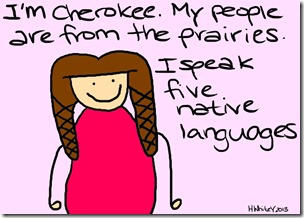 That White Girl - racist - cherokee