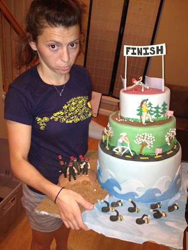 Triathlon Cake