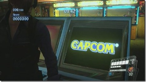 resident evil 6 capcom classic arcade easter egg 01