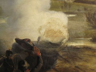 Repeint sur "La Prise d'Ypres" de Philippoteaux, Château de Versailles
