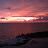 Sunset from the balcony. Copyright MS, Plantation, FL, 2011.