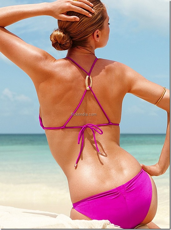 Doutzen Kroes in bikini for beachwear campaign (7)
