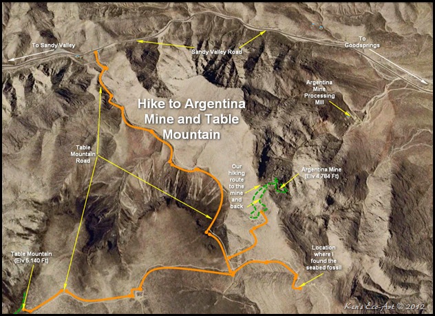 MAP-Argentina Mine & Table Mt