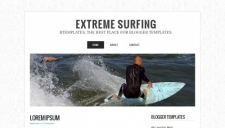 Extreme surfing blogger template 225x128