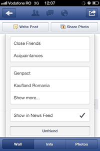 Facebook Show in News Feed mobile