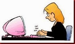 woman typing woman typing