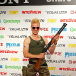 guile with a shotgun at Fanexpo 2014 in Toronto, Canada 
