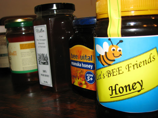 Foley's honey collection consists of products from around the world, including Uganda, Thailand, Israel and Ireland. (Photo: Jennifer Moore)