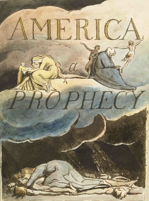 America Prophecy By William Blake, William Blake