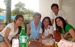 Third year students at the second floor lounge