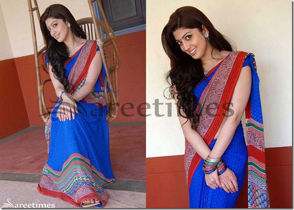 Praneetha_Blue_Designer_Saree Praneetha_Blue_Designer_Saree