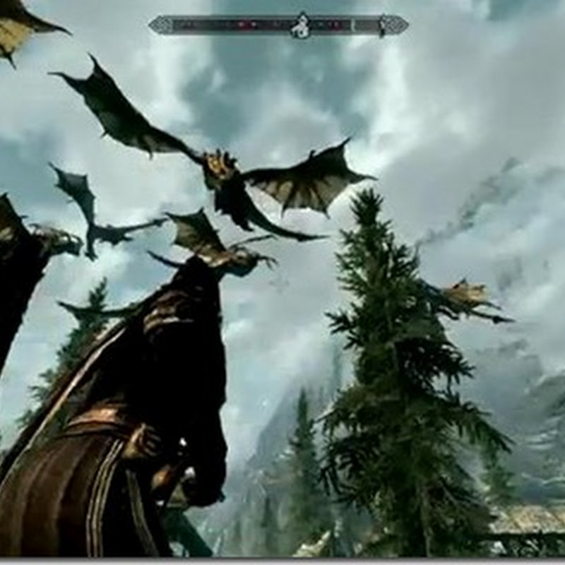 Was passiert, wenn Sie in Skyrim 50 Drachen erschaffen? (Video)