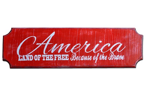 America Plaque America Plaque