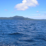 Nearing Panaitan island and Gunung Raksa (Daniel Quinn, April 2011)