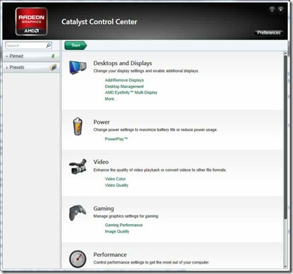 Catalyst Control Center Catalyst Control Center