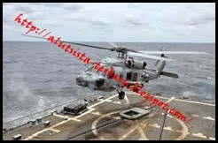 Helikopter Seahawk USS Sampson