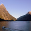 Milford Sound As The Tender Boat Slowly Moves Away - Fjordland, New Zealand