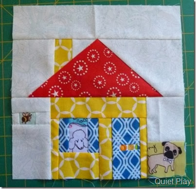 Little Paper Pieced House for Catherine