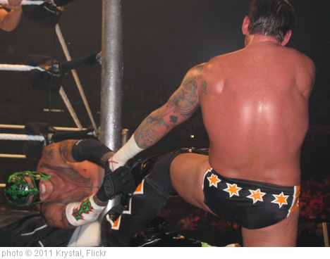 'CM Punk & Rey Mysterio' photo (c) 2011, Krystal - license: http://creativecommons.org/licenses/by/2.0/