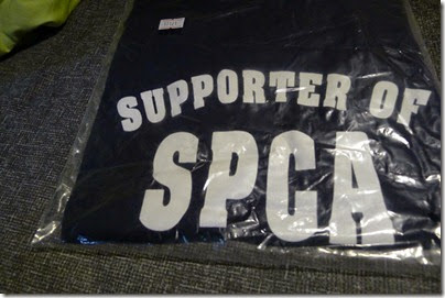 Hong Kong SPCA supporter of SPCA tee shirt 