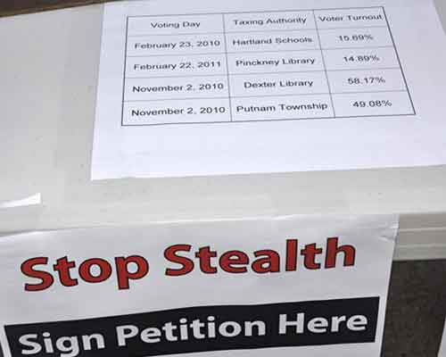 petition to stop sneaky property tax votes
