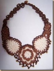 crochet necklace