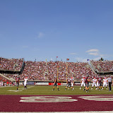 Washington - Grizzly Stadium, Montana Grizzlies vs. South Dakota Coyotes.  Missoula, MT, September 1st, 2012.