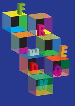 A social poster design by Cedomir Kostovic.