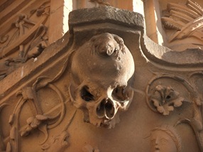 la rana de la portada de la Universidad de Salamanca la rana de la portada de la Universidad de Salamanca