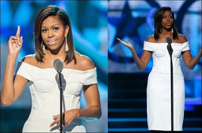Michelle Obama Outfit in Black Girls Rock award ceremony Michelle Obama Outfit in Black Girls Rock award ceremony