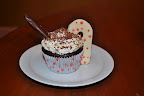 HAVE YOUR CAKE AND DRINK IT TOO: Betsy Karetnick, Co-Host of Morning Living on Martha Stewart Living Radio creates both the cup and the cake. You can even eat the handle! Take a bite, or a sip!
