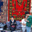 Urumqi - La femme aux tapis