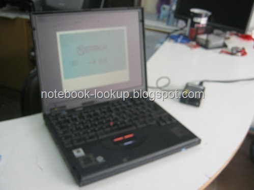 บันทึกช่าง– โน๊ตบุ๊ค IBM รุ่นเก่า(มาก) Error 163 164 image-142