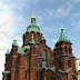 A outra igreja famosa da cidade: Uspenski Cathedral (ou Red Church).