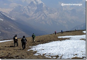 Grupo descendo 5000m