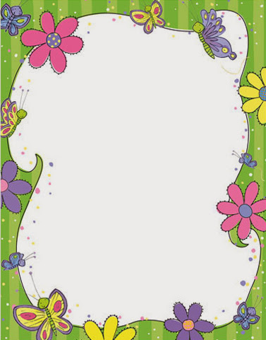 Retro flowers spring floral paper stock 3