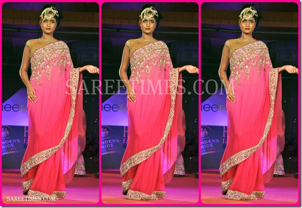 Pink_Designer_Embroidery_Saree