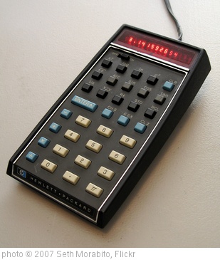'HP 35 Calculator' photo (c) 2007, Seth Morabito - license: http://creativecommons.org/licenses/by/2.0/