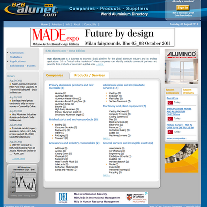What modules I used to develop www.alunet.com (Part 1 - introduction and Dynamic Forms from Datasprings)