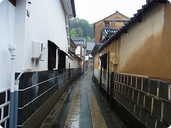 Callejuela en Kurashiki