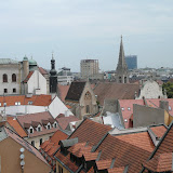 Bratislava vazuta din Turnul lui Mihai Bratislava vazuta din Turnul lui Mihai