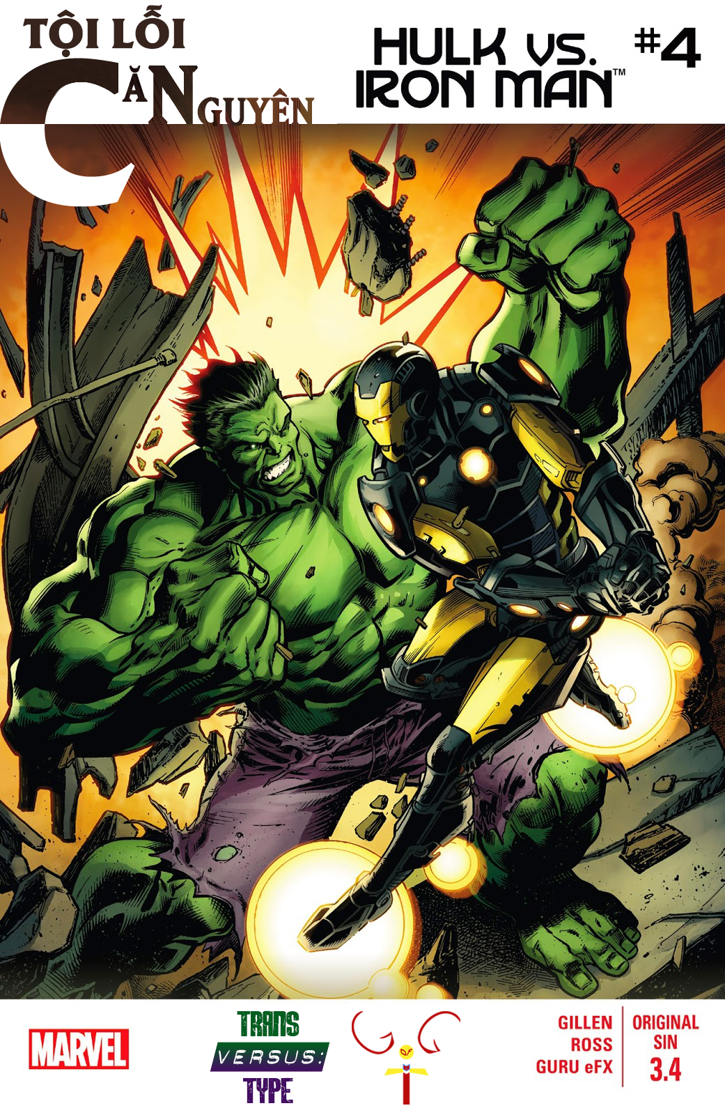 Original Sin - Hulk vs. Iron Man