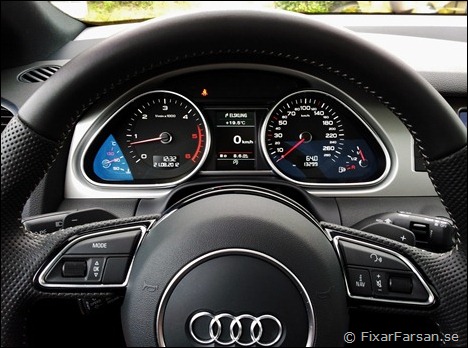 Mätare Instrumentering dagtid Audi Q7