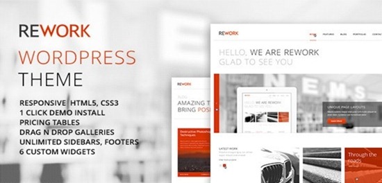 REWORK Responsive Theme REWORK Responsive Theme
