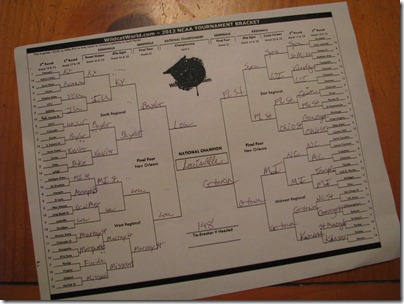 NCAA bracket